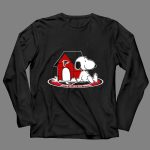 Atlanta Falcons Snoopy Doghouse Fan Forever 4 Long Sleeves