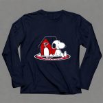 Atlanta Falcons Snoopy Doghouse Fan Forever 6 Long Sleeves