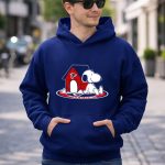 Atlanta Falcons Snoopy Doghouse Fan Forever 8 Hoodie