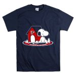 Atlanta Falcons Snoopy Doghouse Fan Forever T Shirt 7
