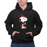Atlanta Falcons Snoopy Double Middle Fingers Fck You 2 Hoodie
