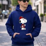 Atlanta Falcons Snoopy Double Middle Fingers Fck You 8 Hoodie