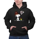 Atlanta Falcons Snoopy Thanksgiving Pilgrim Hats 2 Hoodie