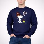 Atlanta Falcons Snoopy Thanksgiving Pilgrim Hats 3 Sweatshirt