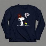 Atlanta Falcons Snoopy Thanksgiving Pilgrim Hats 6 Long Sleeves