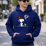 Atlanta Falcons Snoopy Thanksgiving Pilgrim Hats 8 Hoodie