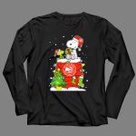 Atlanta Hawks Basketball Club Christmas Snoopy And Woodstock 4 Long Sleeves