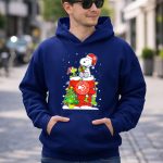 Atlanta Hawks Basketball Club Christmas Snoopy And Woodstock 8 Hoodie
