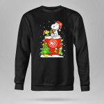 Atlanta Hawks Basketball Club Christmas Snoopy And Woodstock 9 Sweatshirt