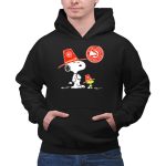 Atlanta Hawks Basketball Club Snoopy Woodstock Fan Hat 2 Hoodie