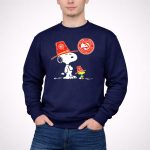 Atlanta Hawks Basketball Club Snoopy Woodstock Fan Hat 3 Sweatshirt