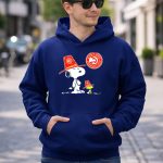 Atlanta Hawks Basketball Club Snoopy Woodstock Fan Hat 8 Hoodie