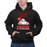 Atlanta Hawks Forever Snoopy And Woodstock Driving Car 2 Hoodie