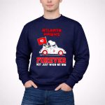 Atlanta Hawks Forever Snoopy And Woodstock Driving Car 3 Sweatshirt