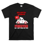 Atlanta Hawks Forever Snoopy And Woodstock Driving Car T Shirt 6