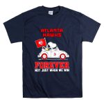 Atlanta Hawks Forever Snoopy And Woodstock Driving Car T Shirt 7