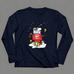 Atlanta Hawks Santa Snoopy Wish You A Merry Christmas 6 Long Sleeves