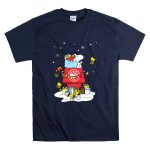 Atlanta Hawks Santa Snoopy Wish You A Merry Christmas T Shirt 7