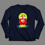Atlanta Hawks Snoopy Halloween Woodstock Pumpkins Full Moon 6 Long Sleeves
