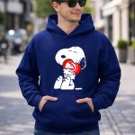 Atlanta Hawks Snoopy Hugging 8 Hoodie