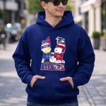 Atlanta Snoopy Fist Bump Charlie Brown Braves And Falcons 8 Hoodie