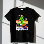Auburn Tigers Peanuts Characters Christmas Tree Snoopy Charlie Brown Woodstock 1 T Shirt.jpg