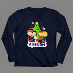 Auburn Tigers Peanuts Characters Christmas Tree Snoopy Charlie Brown Woodstock 6 Long Sleeves.jpg