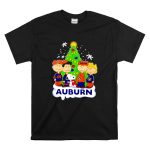 Auburn Tigers Peanuts Characters Christmas Tree Snoopy Charlie Brown Woodstock T Shirt 6.jpg