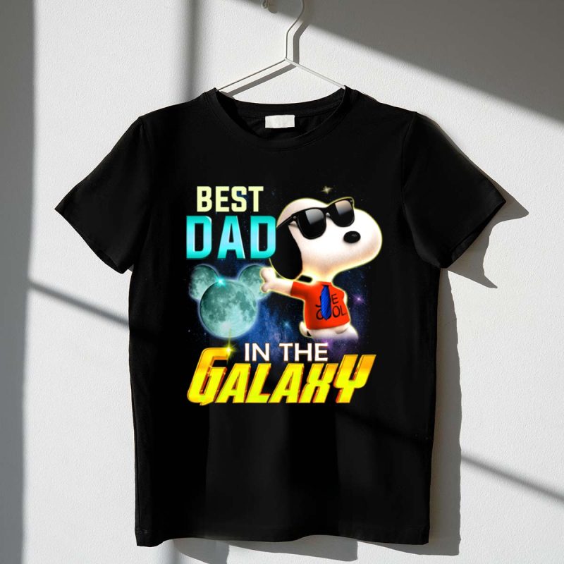 Best Dad In The Galaxy Snoopy E Cool 1 T Shirt