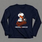 Baltimore Orioles Forever Win Or Lose Baseball Snoopy Shirt 6 Long Sleeves