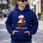 Baltimore Orioles Forever Win Or Lose Baseball Snoopy Shirt 8 Hoodie