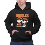 Baltimore Orioles Holiday Snoopy Charlie Brown Christmas 2 Hoodie