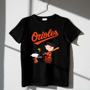Baltimore Orioles Lets Play Baseball Together Snoopy Shirt 1 T Shirt