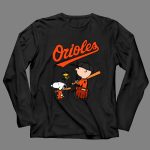 Baltimore Orioles Lets Play Baseball Together Snoopy Shirt 4 Long Sleeves