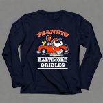 Baltimore Orioles x Peanuts Snoopy and Woodstock car 6 Long Sleeves