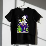 Baltimore Ravens Christmas With Snoopy And Woodstock Gifts 1 T Shirt