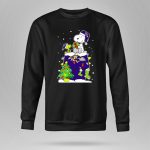 Baltimore Ravens Christmas With Snoopy And Woodstock Gifts 9 Sweatshirt