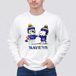 Baltimore Ravens Snoopy Bluey Football 4 Long Sleeves