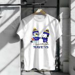 Baltimore Ravens Snoopy Bluey Football T Shirt 6