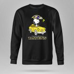 Baltimore Ravens Snoopy Driving Car with Woodstock 9 Sweatshirt