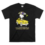 Baltimore Ravens Snoopy Driving Car with Woodstock T Shirt 6