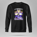 Baltimore Ravens Snoopy and Charlie Brown 30th anniversary 1996 2026 9 Sweatshirt