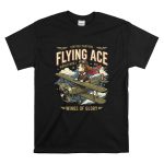 Beagle Flying Ace Vintage Aviator T Shirt 6.jpg