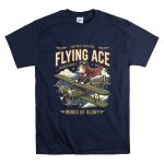 Beagle Flying Ace Vintage Aviator T Shirt 7.jpg