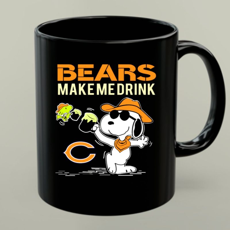 Bears Make Me Drink Snoopy For Chicago Bears Fans 1 Mug.jpg