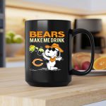 Bears Make Me Drink Snoopy For Chicago Bears Fans 2 mug.jpg