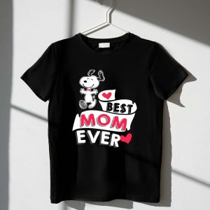 Best Mom Ever Snoopy Mothers Day Peanuts Movie 1 T Shirt