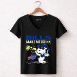 Bills Make Me Drink Snoopy Buffalo Bills Fans 7 Womens V Neck 1.jpg