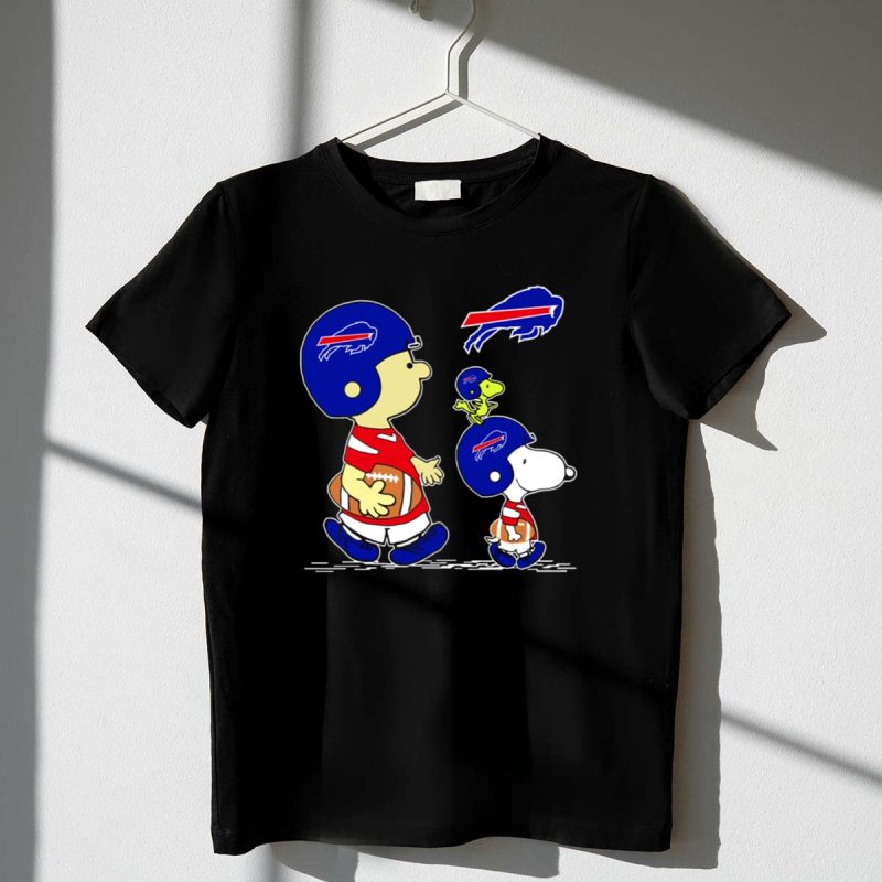 Bills Snoopy Buffalo Football Peanuts Characters 1 T Shirt 1.Jpg
