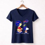 Bills Snoopy Buffalo Football Peanuts Characters 5 Womens V Neck 1.jpg